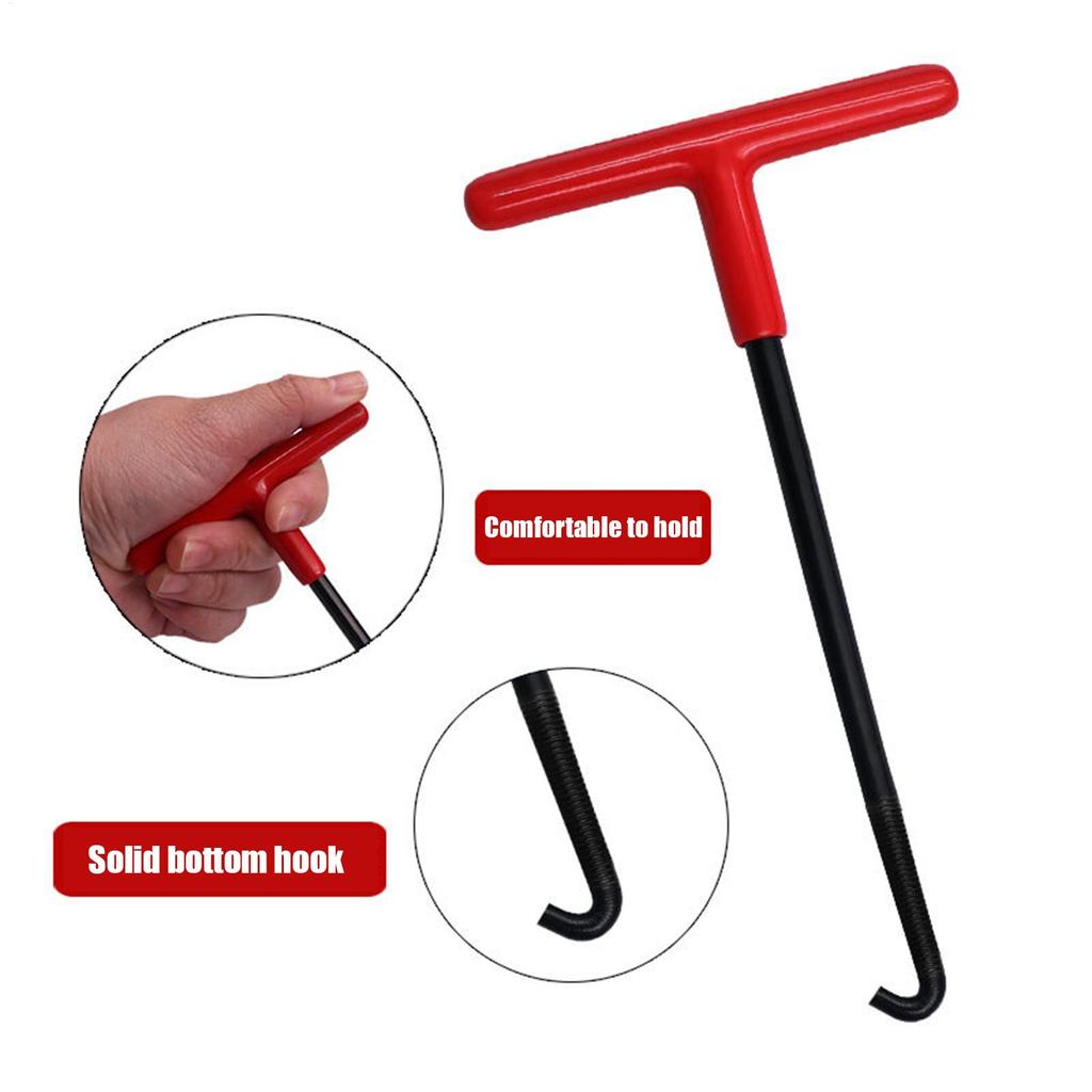 Exhaust Spring Puller T Handle Spring Puller Hook Spring Stretcher Tool Motorcycle Automotive Dirt Bike Puller for Spring