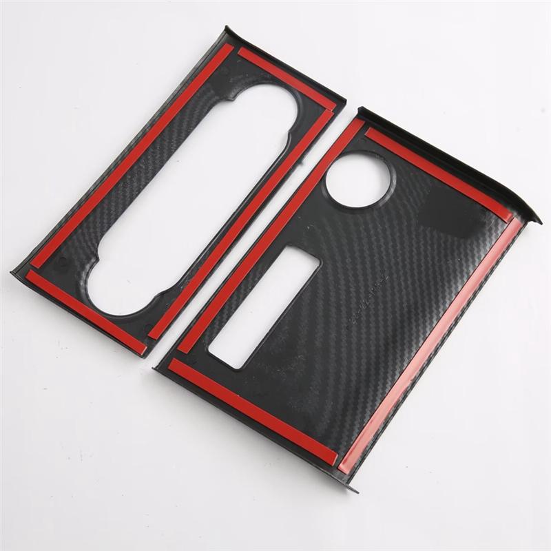 Center Console Panel Trim Interior Car Center Console Accessories Carbon Fiber For Toyota Veloz -2024