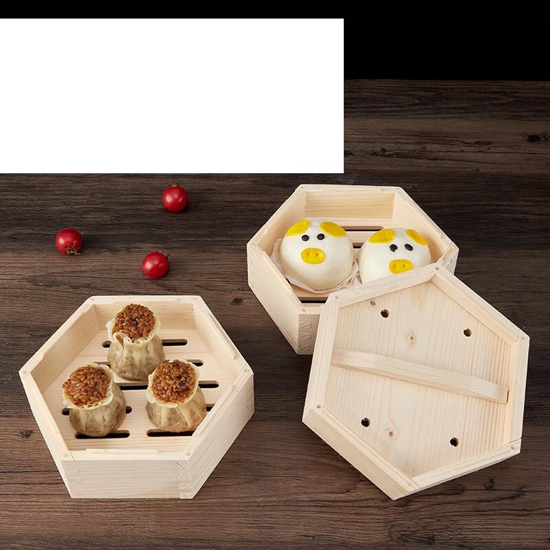 ZISIZ Ručně vyráběný dřevěný napařovací košík