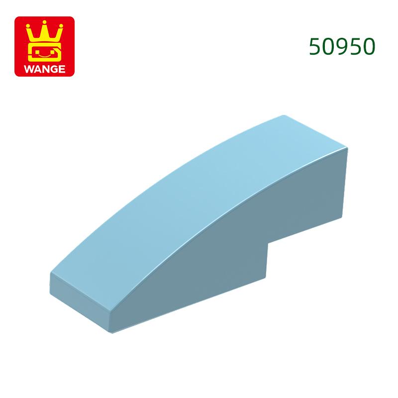 142Pcs/lot 50950 3x1 Curved Constructing Blocks MOC Classic Accessories Compatible Featuring Bricks Children Playthings Gift Box