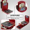 Foldable Phone Case Galaxy Z Flip7 6 5 4 3 With Strap Crossbody Wallet Zipper Pocket Handmade PU Leather Cover