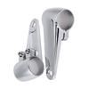 Chrome Motorcycle Headlight Side Mounting Front Fork Bracket for 35mm‑41mm Fork Tube
