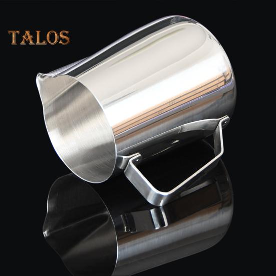 Latte Art Cup, Temperatursensor, verformungssicher, praktisch, langlebig, robust, ergonomisch, Latte Art Cup für die Bar