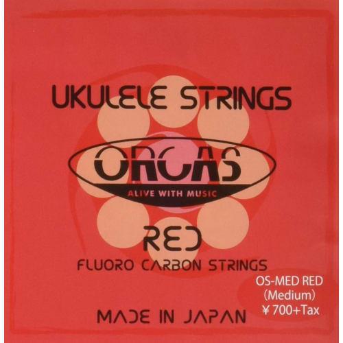 ORCAS OS-MED RED Ukulele Strings