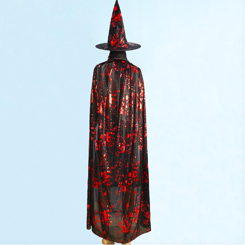 

(Проектор)Дети Женщины Мужчина Плащ Хэллоуин Вечеринка Наряд косплей Плащ и шляпа