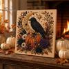 Handmade Holiday Gift Ideas Halloween Faux Pearl Art DIY Kit, Spooky Cute 3D Beads Painting Crafts, Creative Home Decor Projects Gothic Ghost Pumpkin