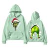 Women's Casual Christmas Letter Print Hoodie with Pockets, Trendy Pullover for Holiday