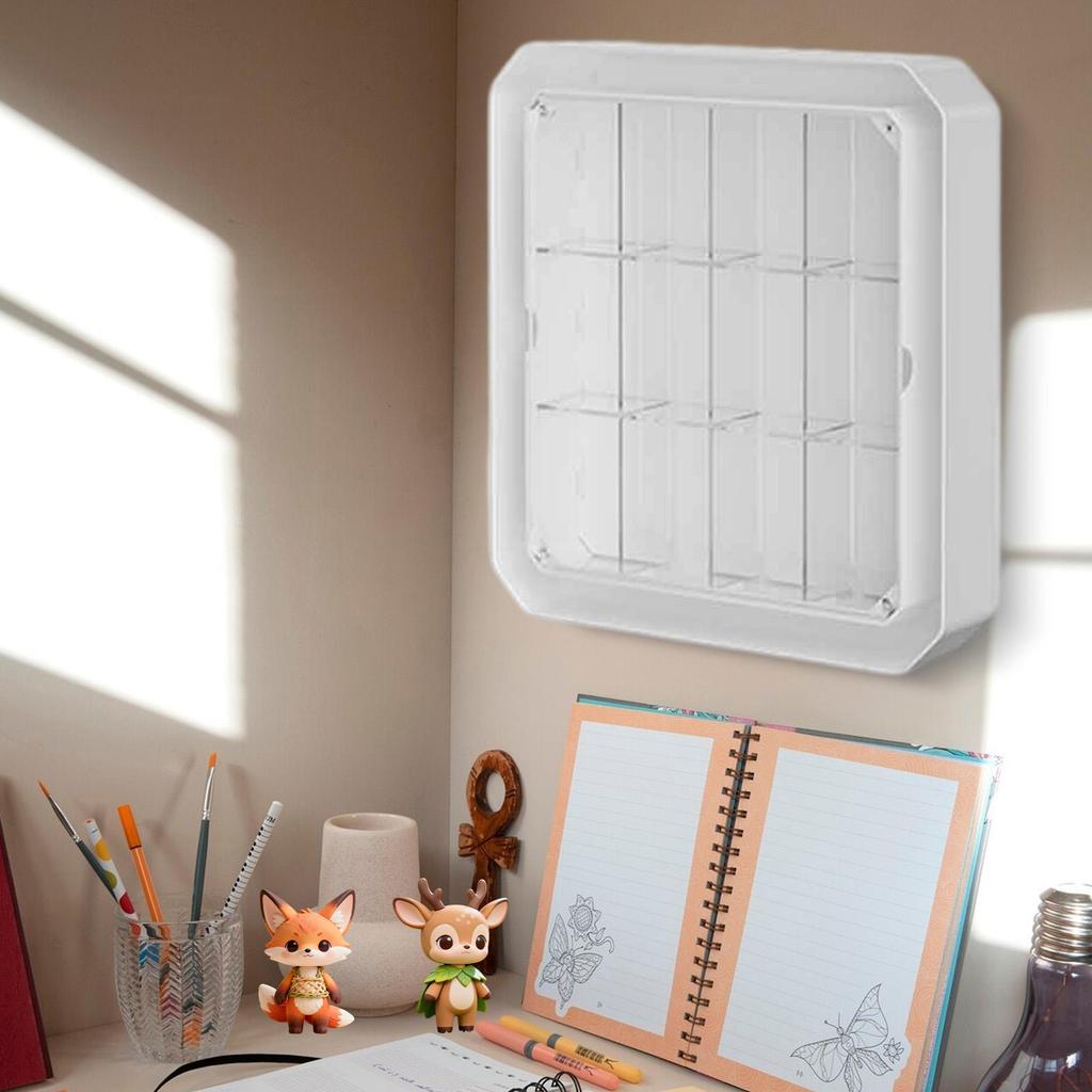 Figure Display Case Organizer Box Stand Desktop Gift Household Showcase Storage Cabinet for Mini