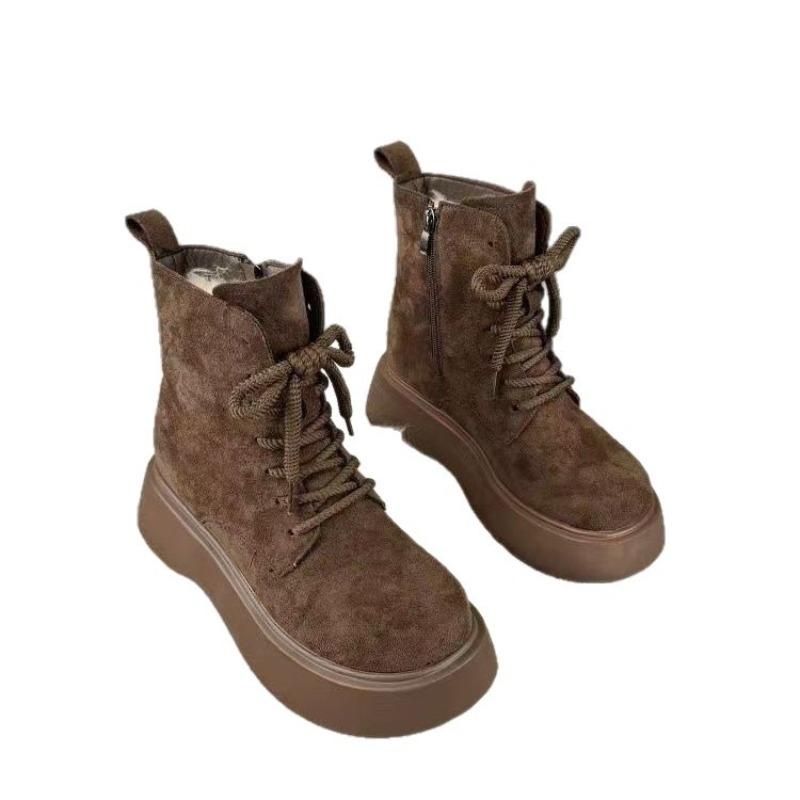 Autumn and Winter Shoes, Fleece Shoes, Cotton Snow Boots, New Versatile Women's Shoes, Casual Boots