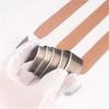 18Pcs Leather Corner Puncher Leathercraft Hole Punching Tool Leather End Punching Tool Carbon Steel Corner Cutter Tool