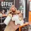 Portachiavi in Pelle con Ciondolo Pony Cartone Animato: Braccialetto della Ricchezza Immediata per Coppie, Accessorio per Auto e Borsa