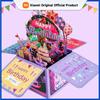 Xiaomi 3D Pop-Up Alles Gute zum Geburtstag Grußkarte Geschenk Grußkarten zum Geburtstag mit Umschlag Segens-Postkarte Partygeschenke