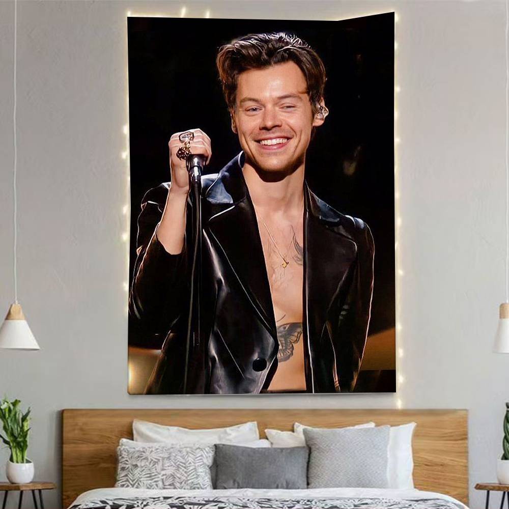2026 Kissco Hharry Style Flags Wall Hanging Background Art Banner For Bedroom Home Outdoor Decor