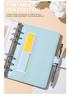 Macaron A6 Loose-Leaf Notebook for Phone, Cash, Budget, & Financial Planning
