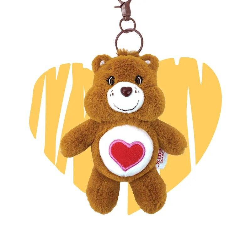 Ciondolo Portachiavi Orso Arcobaleno Anime Kawaii 15cm Peluche Borsa Bambola di Peluche Regalo di Compleanno