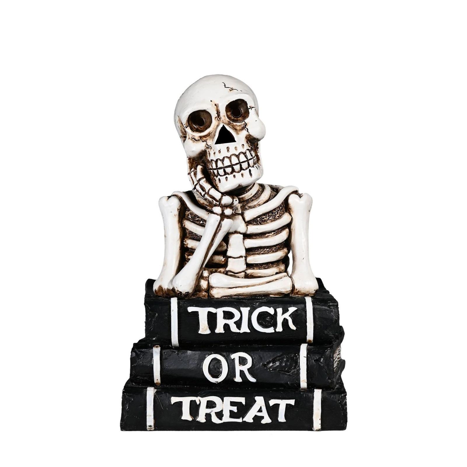 

Изысканный Череп/ Резьба Креативное Настольное DIY Украшение Подходит Для Хэллоуина Череп/ Статуи One Size