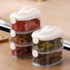 Kitchen Storage Box Household Scallion Ginger and Garlic Preservation Box Dried Fruit and Nut Sealed Box