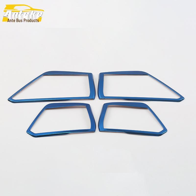 18 Tangeo Speaker Bright Ring Decorative & Protective Stainless Steel Car Door Frame Cover