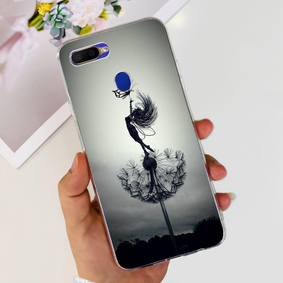 Silikon-Handyhülle für OPPO A5S Hülle AX5s CPH1909 Weiche TPU-Rückseite Für Oppo A7 AX7 CPH1901 CPH1903 Hüllen Capa Coque Fundas