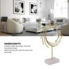 Iron Metal Tabletop Decorative Statue Showroom Desktop Metal Ornament  Showroom Interior Decor