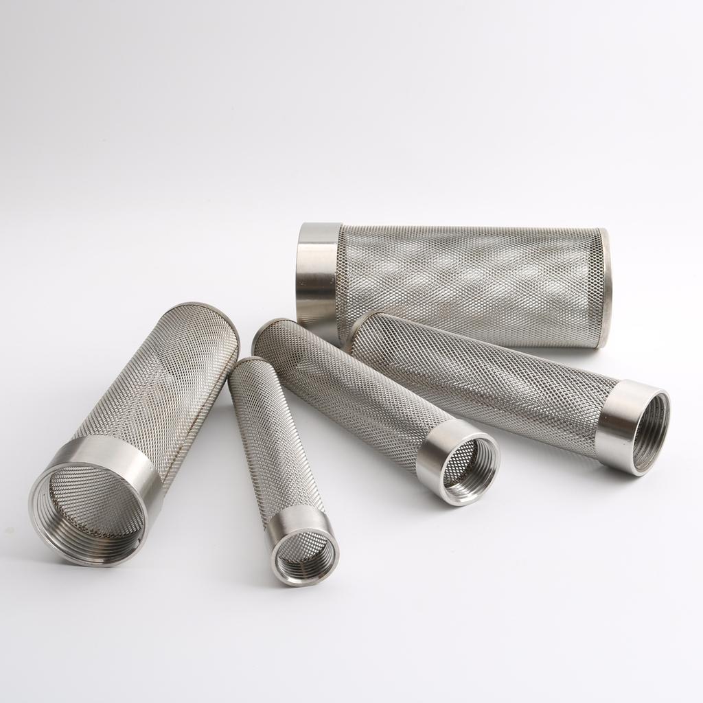 20/25/32/40/50/63mm 304 Stainless Steel Filter Screen Garden Agriculture Irrigation Pump Filter Aquarium Water Pipe Tube Filter