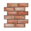 3D Imitation Brick Wall Stickers 30Cmx30Cm Diy Removeable Self-Adhesive Waterproof Wallpaper Living Room Kitchen Art Decoration