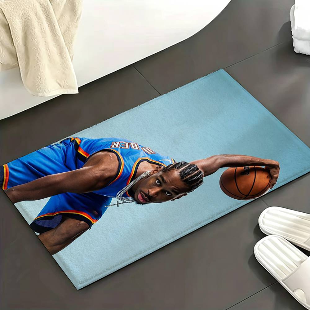 S-Shai G-Gilgeous Alexander Bedroom Decor Carpet for Living Room Thick Plush Study Floor Mat Home Fluffy Soft Rug