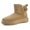2026 Women Snow Boots Casual Plush Warm Platform Shoes Female Winter Comfort Antiskid Zipper Ankle Boots