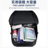 Neuer Unisex-Rucksack, einfarbig, wasserdicht und atmungsaktiv, Business-Mode, lässig, All-Match, Tagessparrucksack