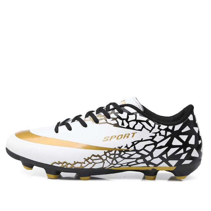 Football Shoes Tf Broken Nails Artificial Grass for Men and Women Primary and Middle School Students Training Shoes I AG Spikes.