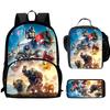 Transformers, Bumblebee Bag High Definition Multi-Function Oxford Lightweight Backpack