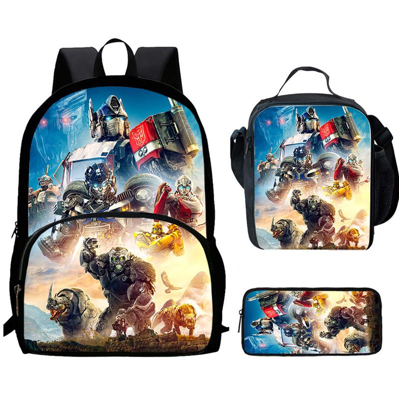 Transformers, Bumblebee Bag High Definition Multi-Function Oxford Lightweight Backpack