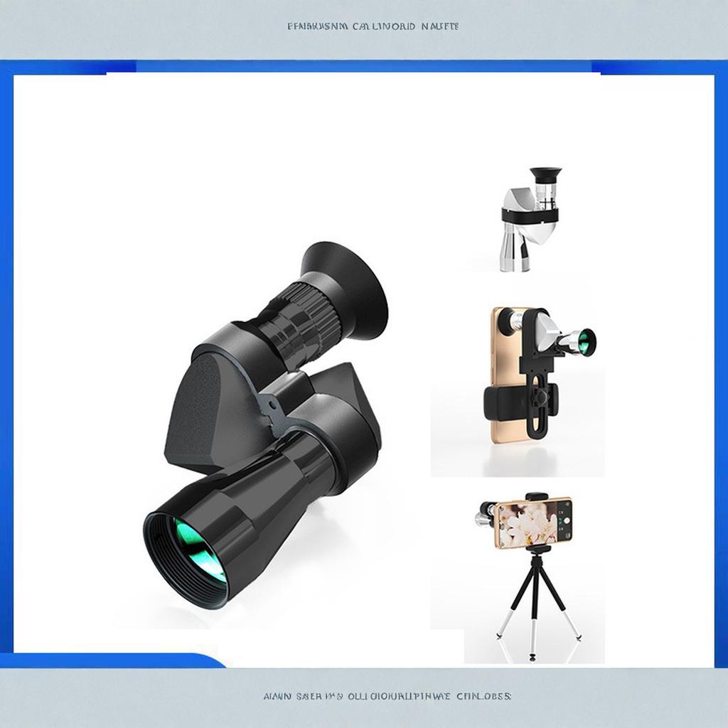 Monocular Telescope, 10x20mm Portable Handheld Monocular for Bird Watching, Fishing, Travel, Scenery and Outdoor Adventures