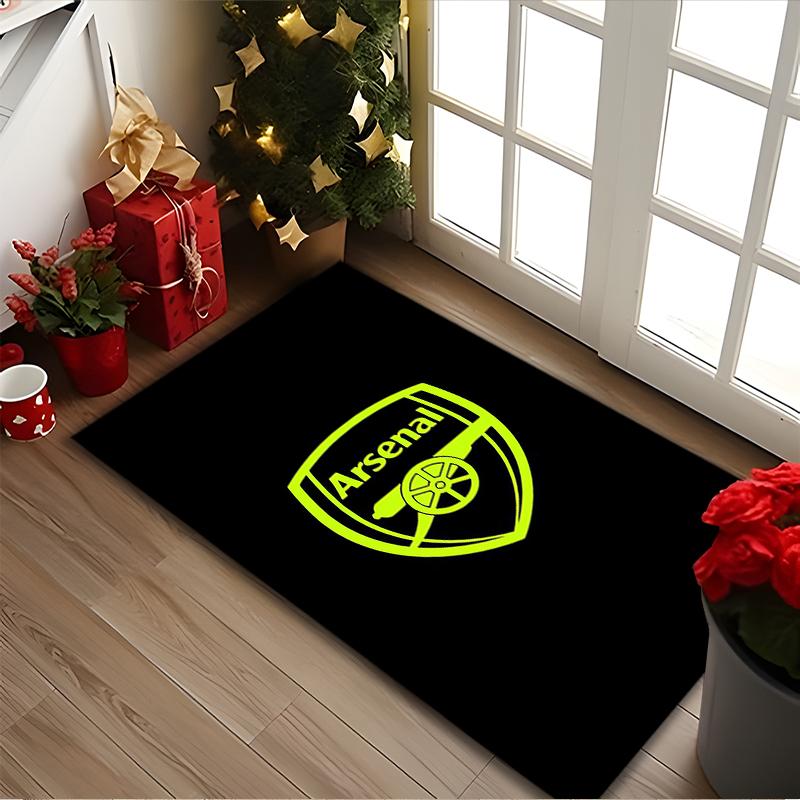 Football Club Carpet, Non-slip Office Chair Rug, Digital Print Home Area Rug, Unique Festival Decorations