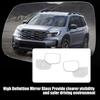 Non Heated Side Mirror Glass with Backing Plate Replacement High Transparency 95 Percent Quick Change Tool Free Installa