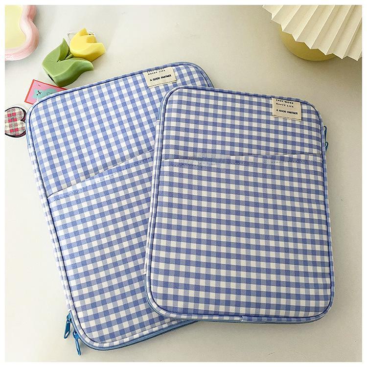 Livework Plaid iPad/Tablet Bag for MacBook 13-Inch Notebook