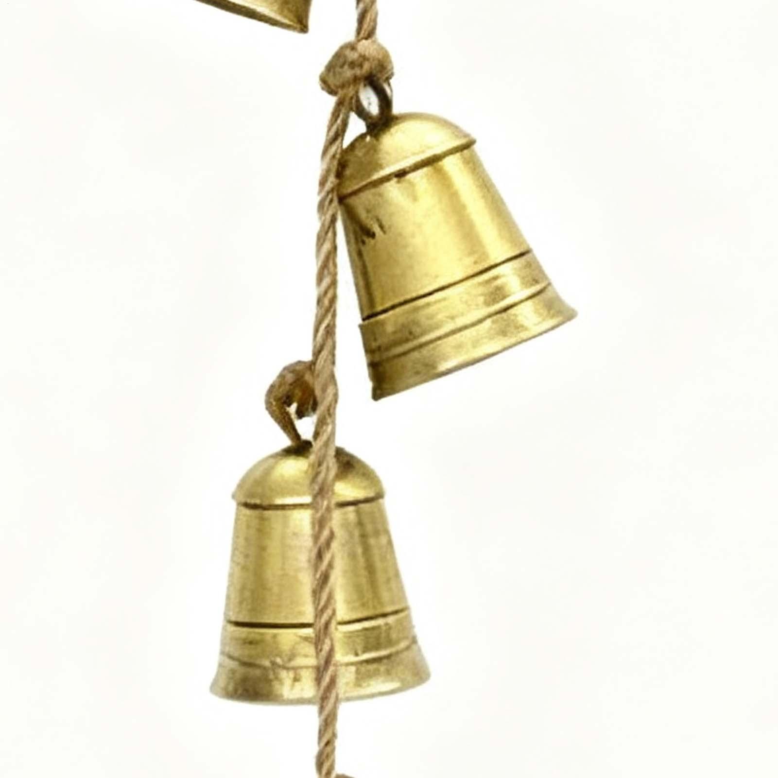 

Decorative Christmas Bells Seasonal Porch Decoration Vintage Cow Bell Ornaments For Home Decorators Festival Planners Front Door Others