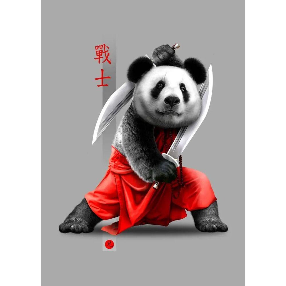 

Metal Sign Panda Noodle Retro Wall Decor Metal Plate 20x30 cm