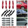 Gray/Red/Black Front Rear Side Exterior Door Handle For 2012-2017 Toyota Camry
