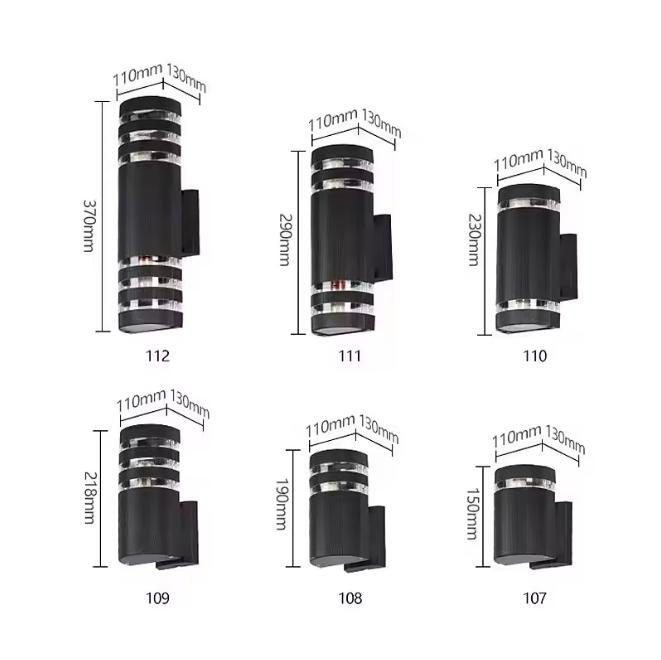 Outdoor Courtyard Ip44 Waterproof E27 Containing Warm Light Source Staircase Up and Down Lights/Led Wall Lights/Wall Lamps