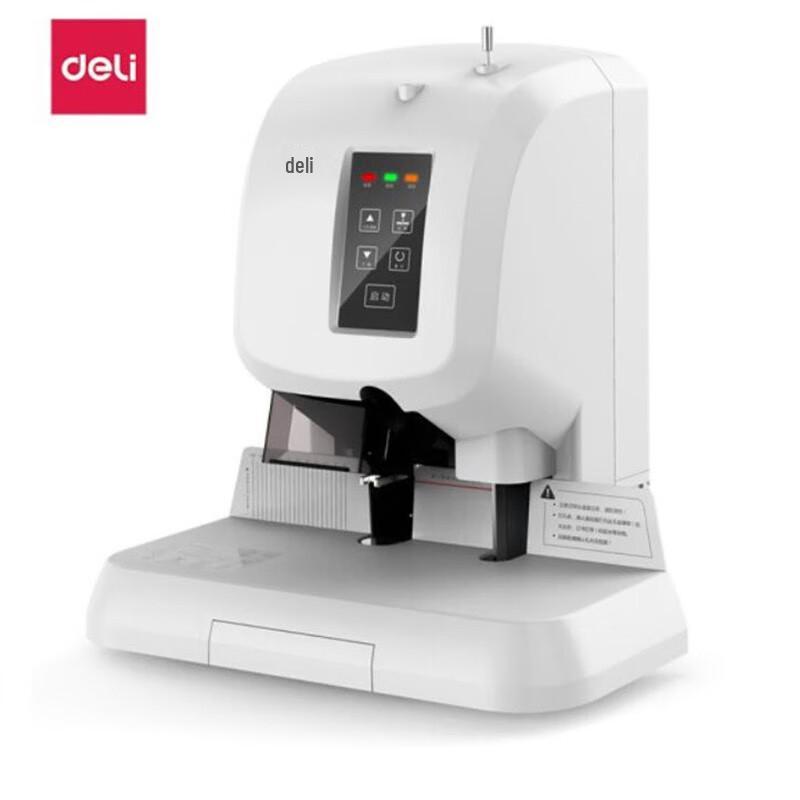 Deli Laser Positioning Semi-Automatic Document Binding Machine