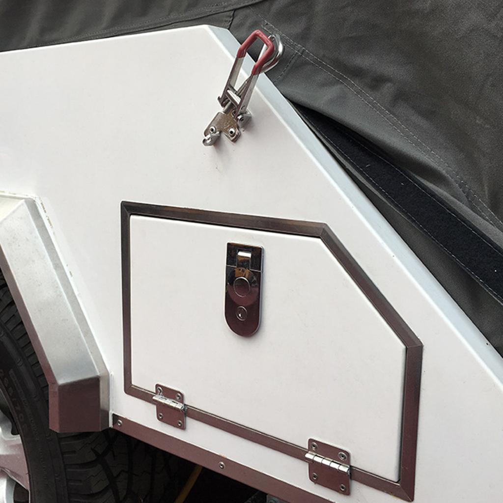 Compression Latch Lock Trigger Latch Lock Zinc Alloy Adjustable Lever Hand Operated Compression Latch Flush Locking