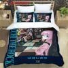 Fashion 3d Print Anime BOCCHI THE ROCK Bedding Set Article Children & Adults for Beds Quilt Covers Pillowcases Duvet Cover Sets