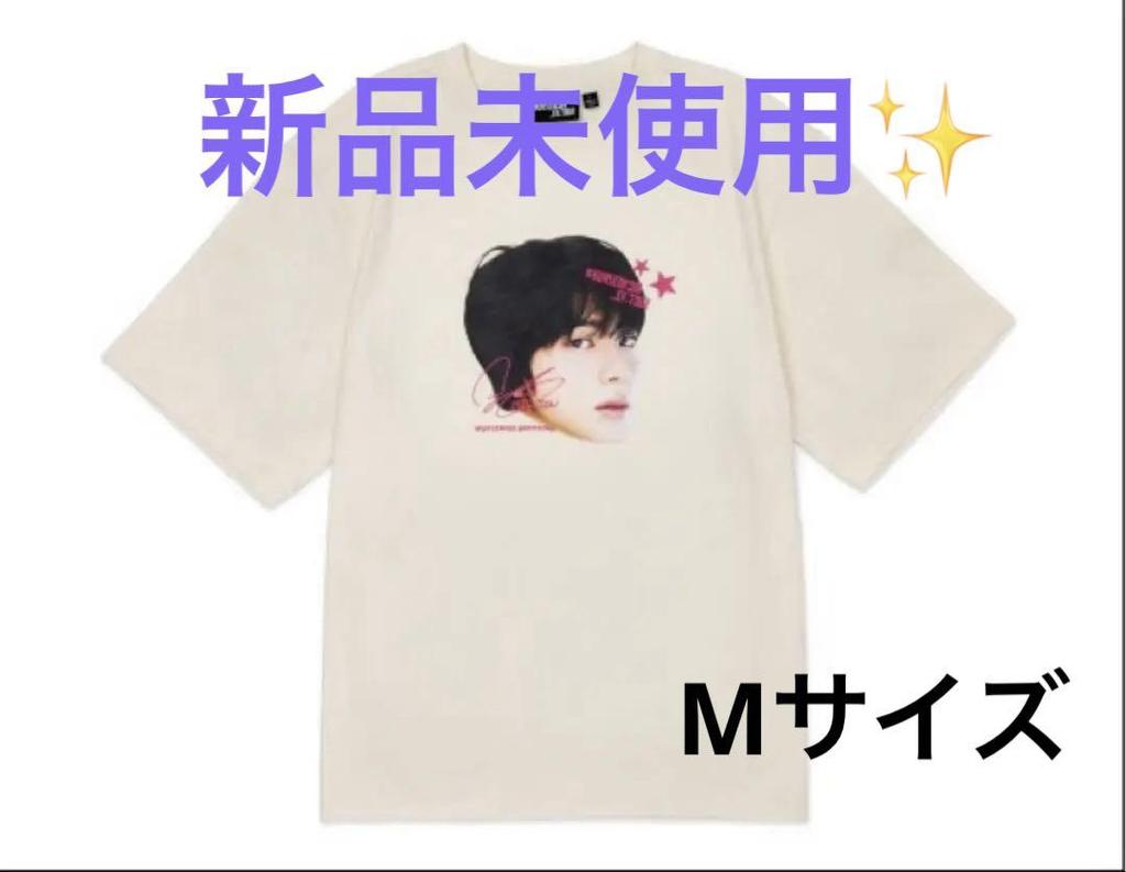 [USED] Authentic RUNSEOKJIN Korea Goyang Exclusive Jin Face T-Shirt