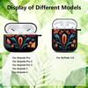 Floral Pattern Case For Airpods 3 1 Pro3 Pro2 2 Pro 4 Earphone Cases Cover