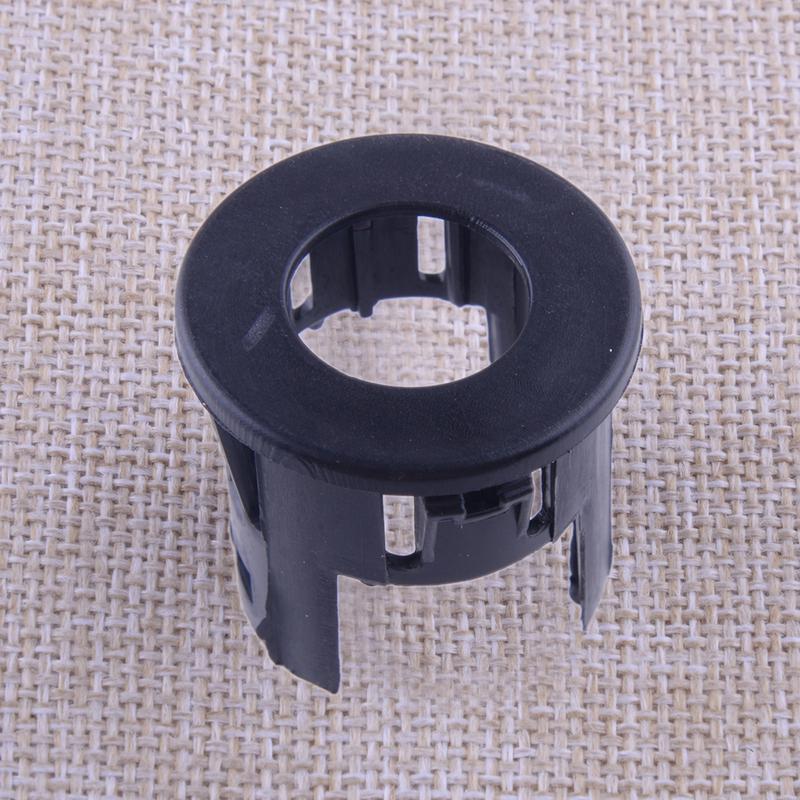 4Pcs Black Plastic Car Parking Assist Sensor Bracket Bezel 5LS52TZZAA Fit for Dodge Ram 1500 Classic