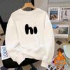 Men's Loose Fit Round Neck Hoodie - Thickened Velvet, Trendy American Style, Long Sleeve, Autumn/Winter.
