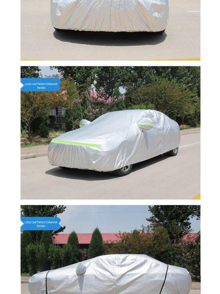 Volkswagen New Lavida Plus All-Weather Car Cover: Sunproof, Rainproof, Antifreeze, Thick Universal Fit.