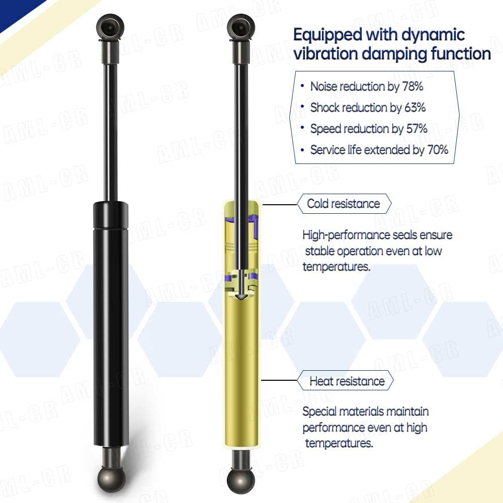 Honda Civic Hood Shock Gas Aftermarket DIY Auto Custom Washers Left and Right Includes Instructions In Japanese AML-CR FL1/FL4 Damper, Absorber,