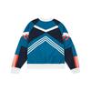 Adidas Originals Trefoil Logo Print Contrasting Sports Loose Fit Crewneck Sweatshirt Men Sweatshirt Multicolor CE4851